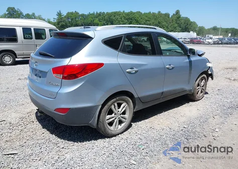 2013 Hyundai Tucson Gls from USA, damaged, VIN KM8JUCAC7DU611351
